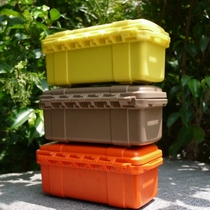 EDC outdoor large waterproof box with cushioning rubber pad Waterproof box Outdoor drop-proof waterproof pressure-proof box storage box