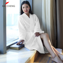 Hotel bathrobe factory direct hotel bathrobe winter cotton terry bathrobe bathrobe hotel supplies White