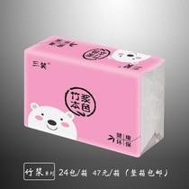 Log paper napkins paper towels 24 packs of whole box home toilet paper household facial tissue paper