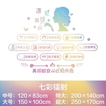 New Nail Beauty Shop Beauty Salon Window Project Glass Sticker Cosmetics Shop Glass Decoration Wall Advertising