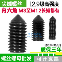 12 9 grade inner hexagonal tip tight screw tip without head screws M3M4M5M6M8M10 * 12151620