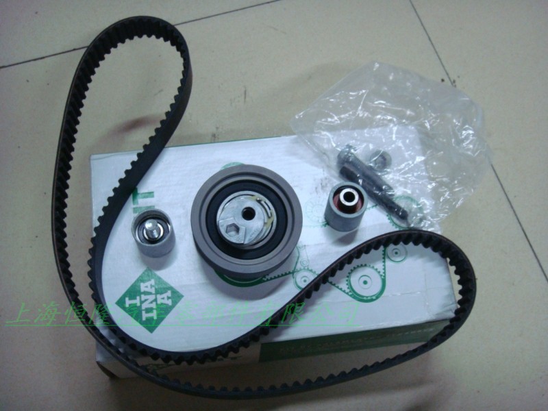 奥迪a6l 正时 涨紧轮 张紧器 皮带 4件套原装配件销售包质量
