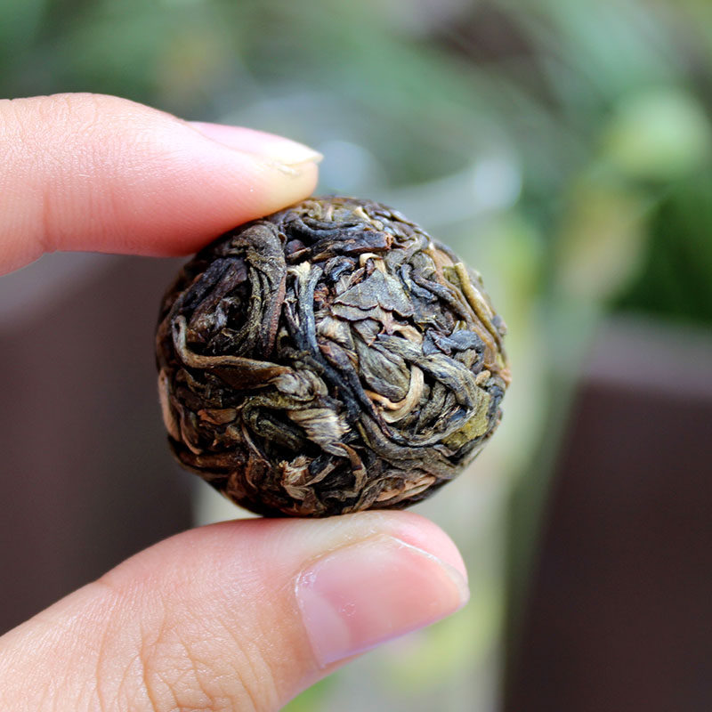 云锦集 普洱茶生茶 景迈山 古树茶纯料 手工小龙珠沱茶 兰香8克