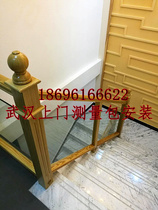 Wuhan tempered glass guardrail tempered glass handrail tooling glass guardrail
