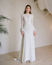 Han Style Light Wedding Dress New Bridal Temperament Minimalist Dress Light Extravagant High-end Lace Out of the Fancy Dress and True Light Yarn
