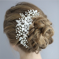 Bridal Head Accessories Hair Dresser Wedding Wedding Wedding Dress Accessories Pearls Head Accessories Handmade Hair Dressing Hair Dressing Hair Dressing Convenient To Wear