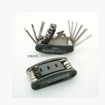 Climbing bicycle BMX Allen wrench 16-in-one combination tool spoke wrench repair tool