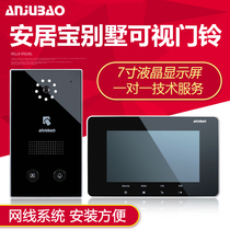 Anjubao video intercom villa waterproof credit card color building intercom extension host AJB-ZJ10BC