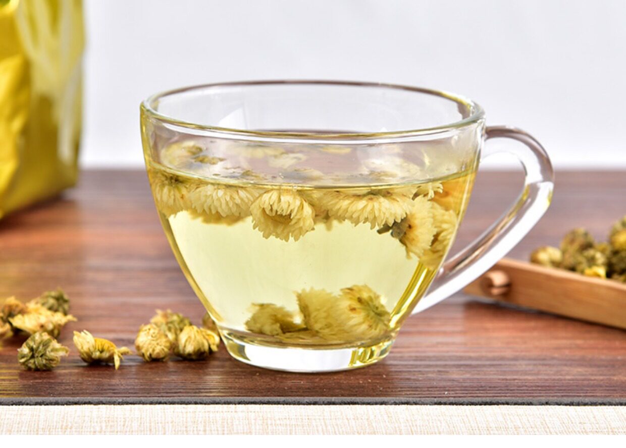 天福茗茶 菊花茶 胎菊 正宗浙江桐乡 杭白菊 菊花 花草茶 100g_7折