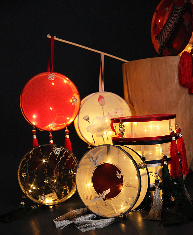 元宵节灯笼中国风复古宫廷宫灯手提花灯汉服拍照道具新年中秋成品