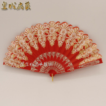 Seven Yongchun fans Dance fans Yangge fans dance stage Classical dance Colorful jazz dance Tassel folding costume