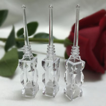 Exquisite shaped push bottle 1ml Easy-to-fold needle push back bottle Cosmetics original liquid ampoule Hyaluronic acid essence