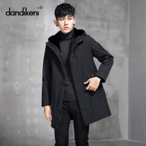 2021 new mink liner fur coat coat one-piece Mens workwear ni overcome medium long fur winter