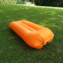 New single-layer single-port liner-free inflatable sleeping bag lazy sofa bed outdoor camping inflatable air bed recliner