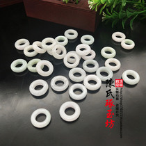 Jade A goods small ring accessories DIY handmade accessories bracelet necklace circle accessories round rings hanging ring ornaments round Jade
