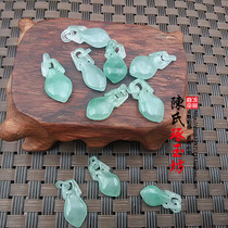 Jade Bashan small water drop vase pendant parts accessories DIY hairpin step tassel earring material jewelry