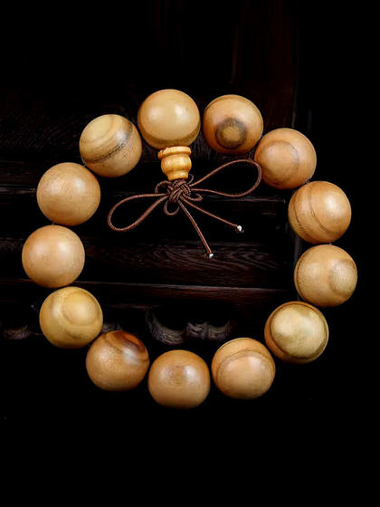 Taishan Fuyuan Pavilion Peach Wood Nine-Character Mantra Bracelet이 새겨진 맞춤형 7 성 팔찌 남성과 여성 Taishan Fuyuan Pavilion Peach Wood Nine-Character Mantra Bracelet이 새겨진 맞춤형 7 성 팔찌 남성과 여성
