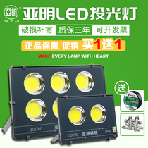Shanghai Yamin Lighting LED Spotlight Super Bright High Power 200W400W Outdoor Waterproof Plant Stadium Spotlight