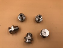 304 stainless steel Marine flat buckle oil nozzle DIN3404 flat nozzle Marine flat head nozzle 1 4