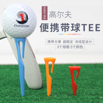 Golf portable with ball TEE Golf bending ball nail portable with ball TEE42 5mm55mm84mm5 color
