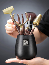 Suit Tea Road Supplies Tools Tea Road Grand Gentleman Kung Fu Six Gentleman 6 Tea Tea Knife Accessories Tea Set Shelf