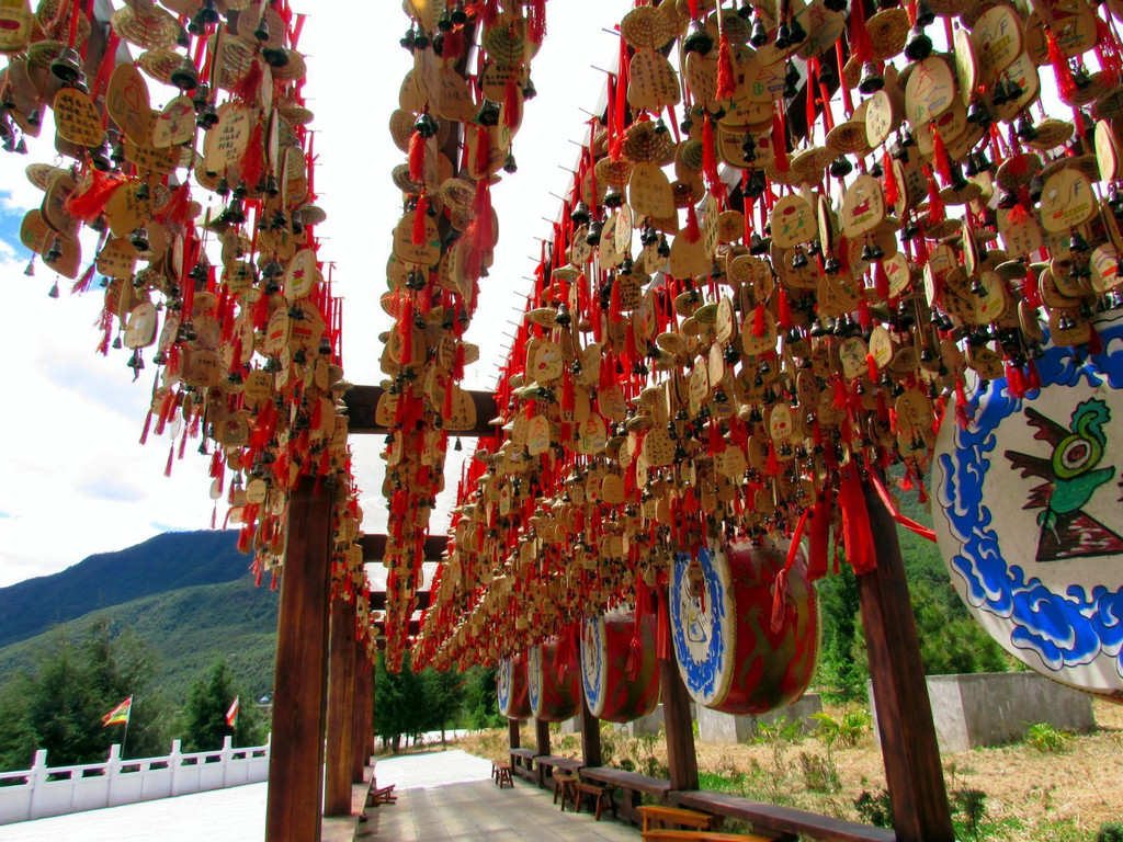 许愿牌祈福小牌实木幼稚园可印木牌景区姻缘福牌商场吊牌手写菜牌