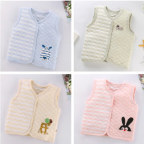2019 new children waistcoat full cotton children vest autumn winter warm pure cotton thickened baby waistcoat baby waistcoat