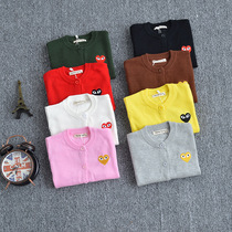 Baby cardiovert baby sweater baby sweater knit cardiovert plain cotton knit sweater jacket out of the clothing line clothing