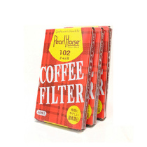 American filter paper drip leakage coffee paper hand brewing coffee primary color filter paper thickening 102 filter paper