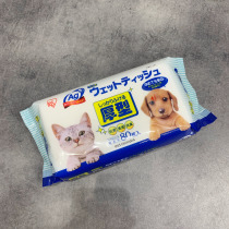 Japan Love Rieth Pets Wet Paper Towels Clean Deodorizer Mild and Aggressive Fighting Teddy Pooch Kitty Cleaning Supplies