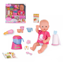 Childrens Toys Home Little Girls Do Assisted Feeding Changing Diapers Take Care Of Little Dolls Birthday Gifts 3 years old