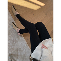 MRS Studios with BI into 600D high elastic thin autumn and winter tight shaping foot socks leggings