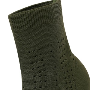 8530 the European and American fashion contracted personality trend short canister boots thick with high with wool hollo