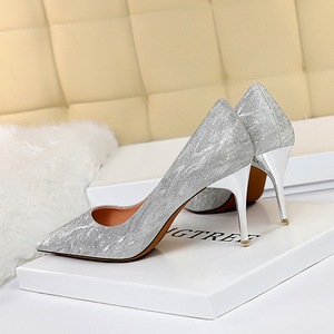 825 - A12 euramerican fashion sexy party high-heeled shoes with high heels for women's shoes with thin metal lighte