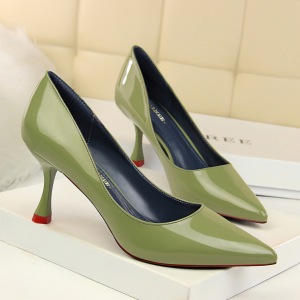 3169-1 the European and American wind fashion contracted professional OL single high-heeled shoes women’s shoes lighter 