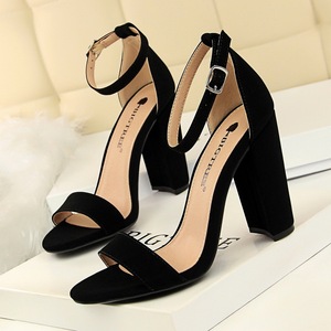 In the summer of 0509-1 designer shoes high-heeled shoes in Europe and the contracted thick with ultra-high with sexy cl