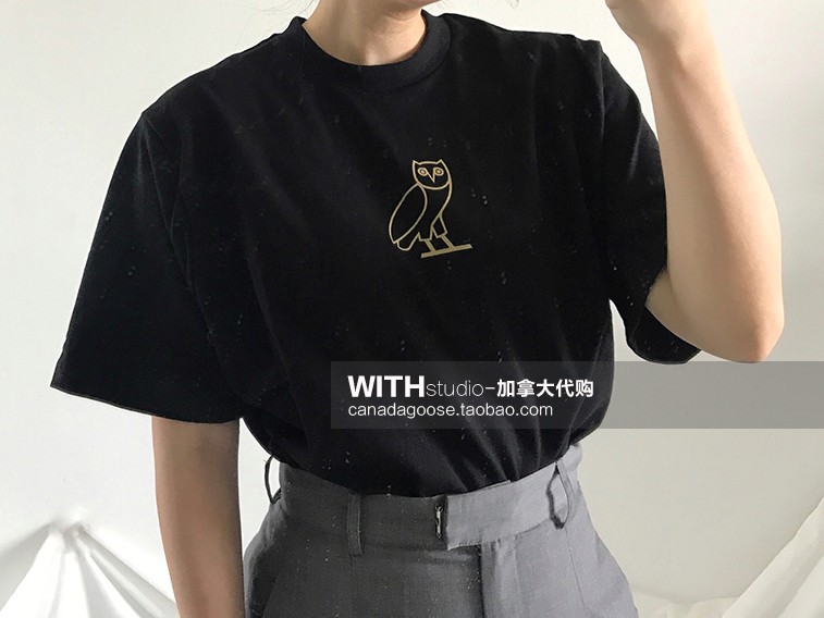 猫头鹰logo的衣服品牌,猫头鹰logo衣服牌子 国内现货/ovo猫头鹰 classic wing fill t