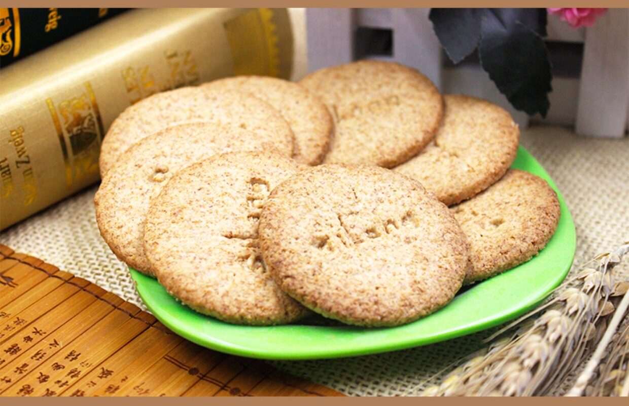 思朗纤麸粗粮饼干全麦燕麦五谷杂粮纤夫无糖添早餐消化代餐整箱_米折