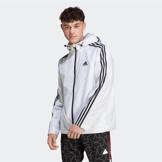 Adidas men's 2024 summer three-stripe woven windproof sportswear hooded jacket jacket IB0382
Adidas men's 2024 summer three-stripe woven windproof sportswear hooded jacket jacket IB0382