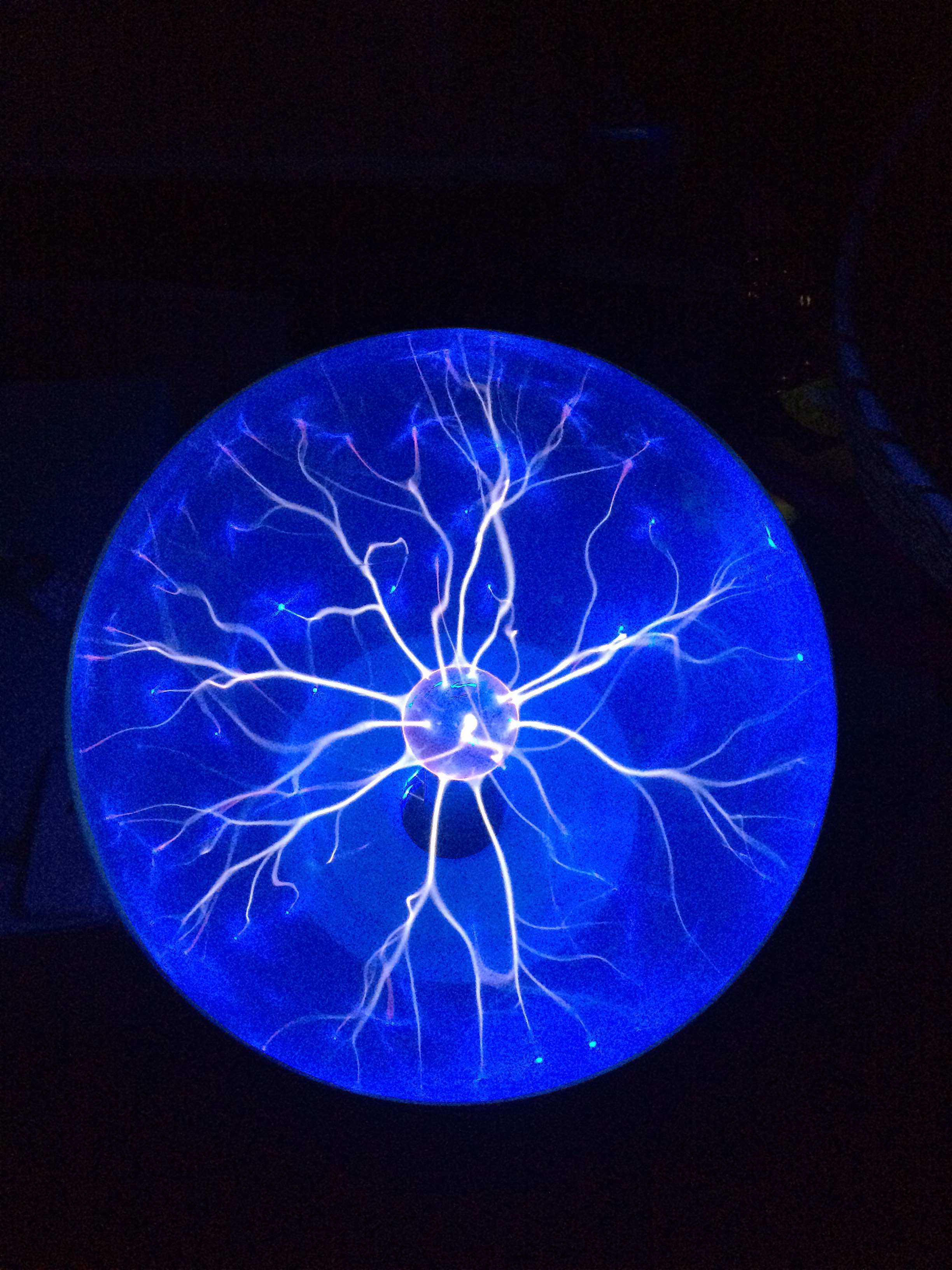 高端定制12寸15寸20寸魔球闪电球静电球发光魔法灯离子球商业活动