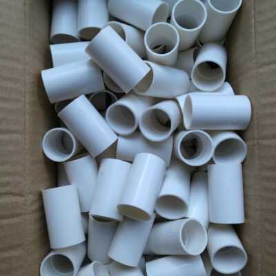 20线管直通 直接 pvc电线管接头 4分线管配件 难燃经济型