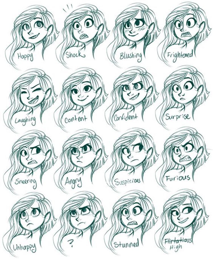 54迪士尼皮克斯卡通cg动画q版人物角色口型表情原画设定图片素材