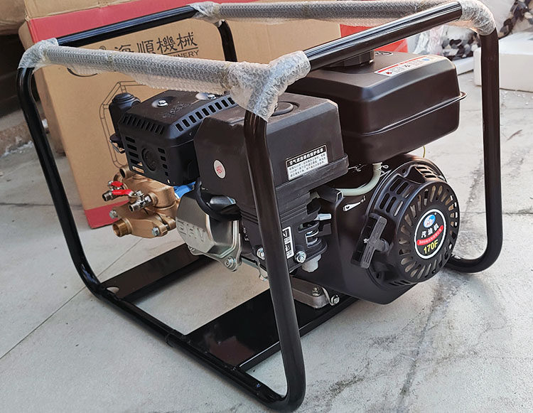 宗申gb200型汽油机配海顺j32直连泵j25喷雾器高压打药机方架式170