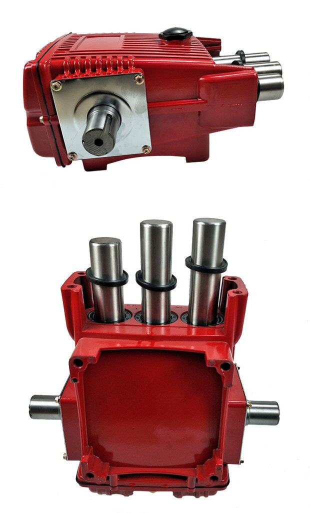 120型农用园林三缸柱塞泵半段曲轴箱带柱塞部分 打药机配件_双氙车灯