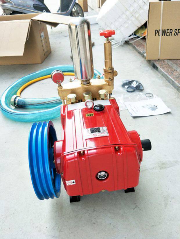 5200型三缸柱塞泵大型高山远程送水流量高压泵打药抽水灌溉清洗机