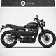 Italy ZARD STREET SCRAMBLER nhỏ leo côn đơn cổng ống xả ống xả toàn phần - Ống xả xe máy