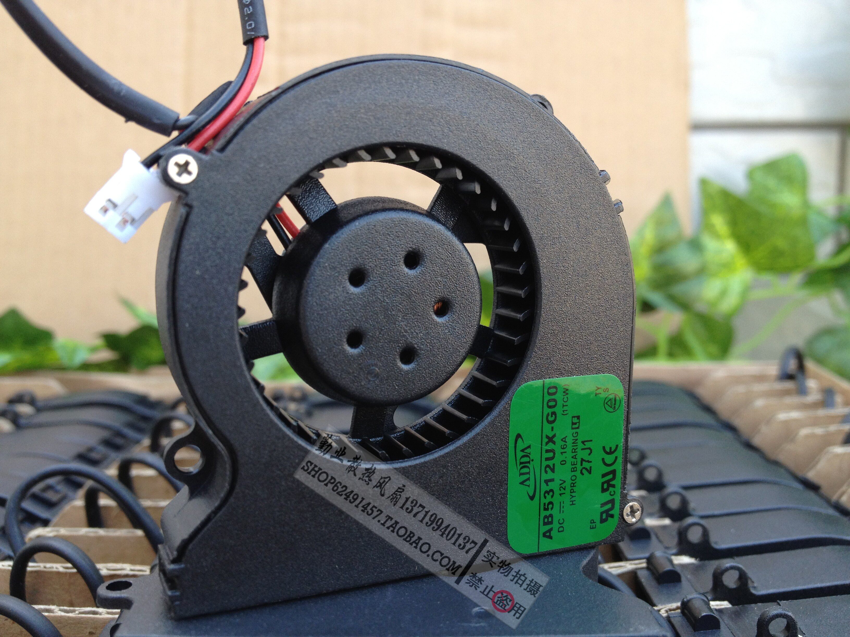 全新 原装adda 5010 5cm涡轮离心风扇12v 0.16a ab5312ux