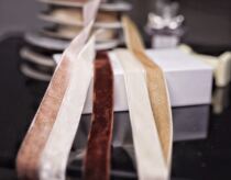 Japanese sic Gui single-sided velvet ribbon hairband DIY fine velvet ribbon flocking ribbon