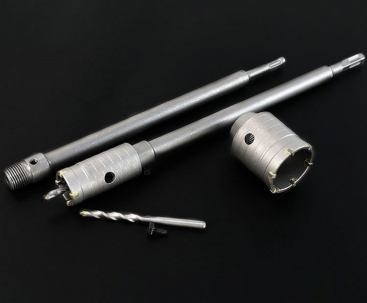 开孔器墙壁电锤冲击家用穿墙空调混凝土砖水泥墙干钻钻头神器打洞