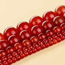 Natural agate beads Buddha beads Hand string Spacer Green black red agate loose beads King Kong star moon Bodhi bead accessories